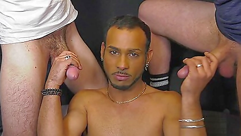 Big dick and horny brunette hair