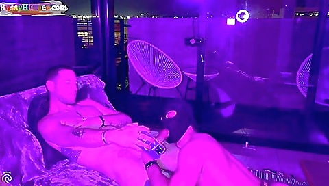 Blonde girl shows her sexy feet